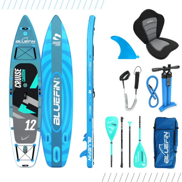 Carbon 12' Inflatable SUP Paddleboard